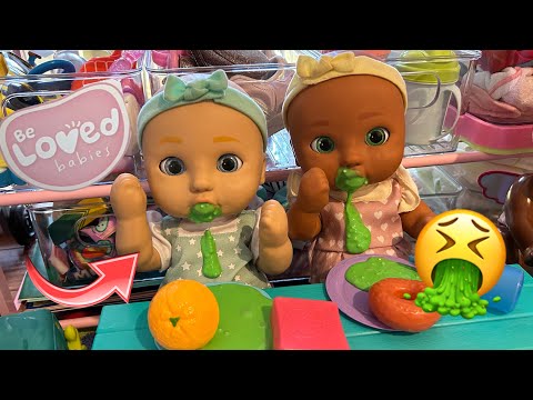 NEW Be Loved Baby doll twins get Sick at daycare! 🤢