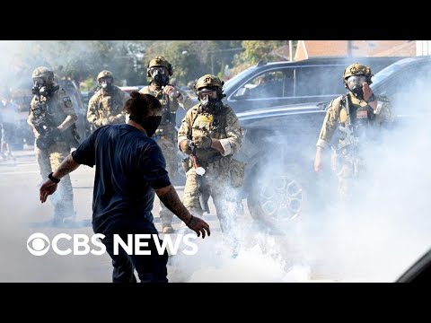YouTube video thumbnail: Judge Considering Extending Block on National Guard Chicago Deployment