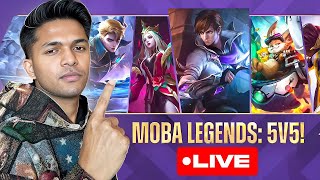 Playing Moba Legends 5v5 Diamond King is Back #mobalegends5v5