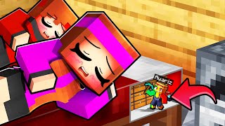 J'ai Construit Une SALLE sous le LIT de Anna et Talcado pour les ESPIONNER sur Minecraft !