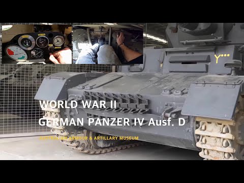 World's only drivable Panzer IV (Pz.Kpfw. IV) Ausf. D survived World War 2 #tank #panzer #history