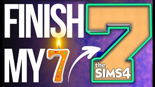 Can YOU Finish this “7” House? | Sims 4 Shell Challenge