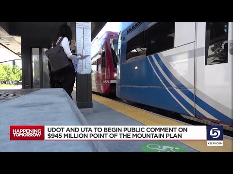 Nearly $1 billion light rail project proposed to connect Draper and Lehi