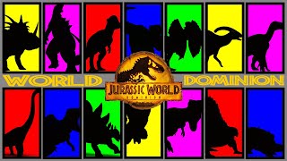 JURASSIC WORLD EVOLUTON SPINNING WHEEL T-REX BRACHIOSAURUS GIGANOTOSAURUS STEGOSAURUS TRICERATOPS