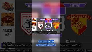 O golaço de Yuksel que definiu o empate entre Samsunspor e Goztepe na estreia de ambos pelo Turco