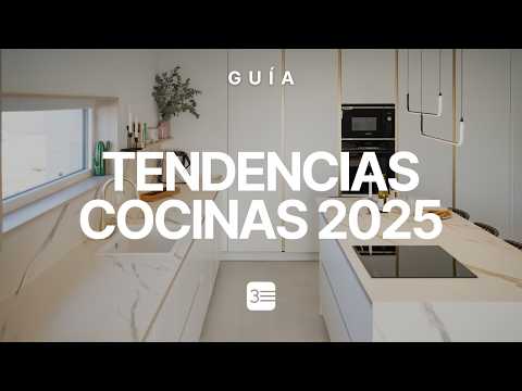 Las MEJORES TENDENCIAS para COCINAS MODERNAS en 2025