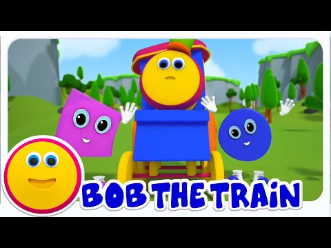 幼稚園児向けの形を転がす教育ビデオ - Bob The Train