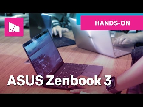 (ENGLISH) ASUS Zenbook 3 hands-on