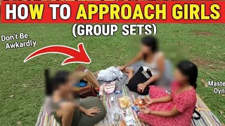 How to Approach Girls in Groups Without Getting Rejected