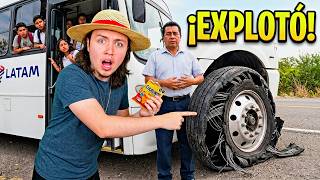 EXPLOTÓ UNA LLANTA EN LA EXCURSIÓN 😱🚌