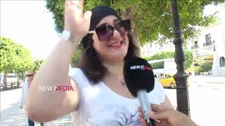 الجزائرية جاءت لأمضاء عطلتها في تونس .. " تربيت في تونس .. تونس بلادي ونحبها بالزاف  .. 🇹🇳 ❤️🇩🇿​​