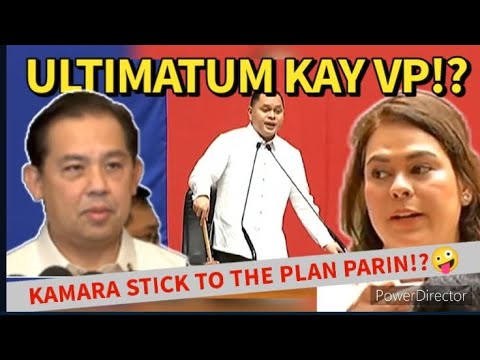KAMARA NAG BIGAY NG ULTIMATUM KAY VP SARA!
