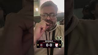 Fim de 1º tempo, Corinthians 0x0 Santa Fe. #futebol #corinthians #topcorinthians