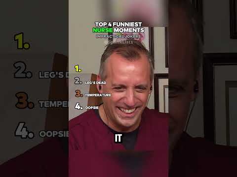 Top 4 Funniest NURSE Moments Impractical Jokers 😂🩺