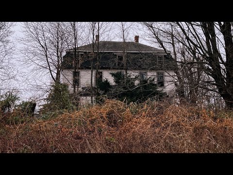 The Beautiful Forlorn Abandoned Woodrow Manor House Left for Decades in Maryland *Built in 1870
