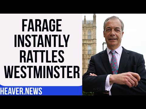 Westminster Hilariously RATTLED By Farage