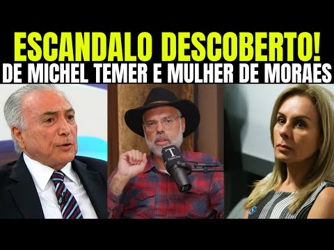 PLANTÃO URGENTE! MORAES SURTA APÓS ESCÂNDALO DESCOBERTO DA ESPOSA DELE COM MICHEL TEMER!