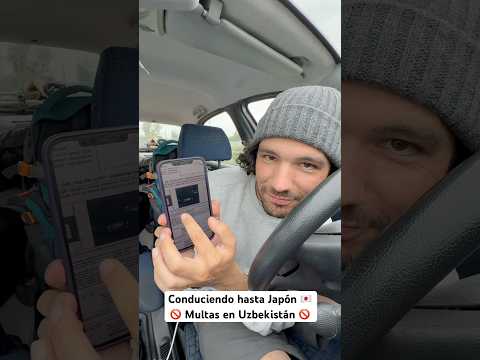 Multas en Uzbekistán. Me pusieron dos en Turquía, pero fueron menos de 2€. Hoy ha sido diferente 🫠