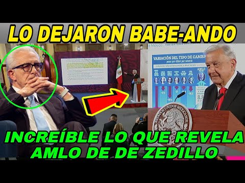 Se acabó el JUEGUITO. #AMLO LE PONE UN HASTA AQUI A LOS ZEDILLISTAS. AL EXHIBIR PODEROSO DOCUMENTO