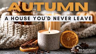 What If Your Home Was Designed Just for Autumn? (A House You'd Never Want to Leave)
