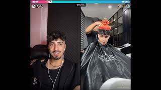 سافاش مابدي يرسم حرف M براسو🙂 وشو بيحكي الان🙄# هيام # علي ارداك# # explore # tiktok# لايف#