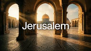 Jerusalem. From Temple Mount to Damascus Gate Tram Stop 🚂
