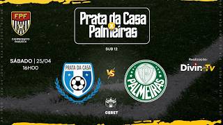 PRATA DA CASA  x  PALMEIRAS |  (SUB 12)  |  CAMPEONATO PAULISTA  |