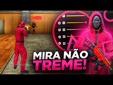 SAIU! a MELHOR SENSIBILIDADE para SUBIR CAPA no FREE FIRE na NOVA ATUALIZAÇÃO! 🔥 + DPI FF + BOTÃO