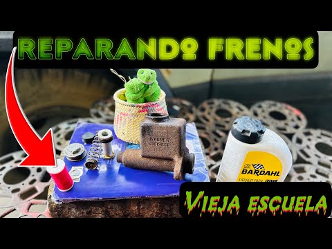 Cómo se reparaban los frenos, a la vieja escuela #automobile #mecanicaautomotriz