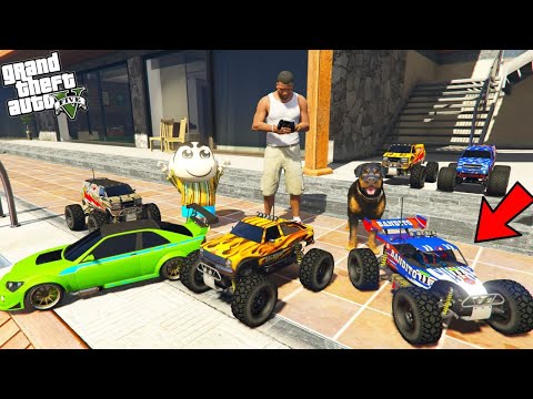 Franklin Gifting SUPER RC TOY CARS To Shinchan in GTA 5