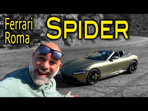 The Roma Spider Is a Frustrating Car But a Great Ferrari- TheSmokingTire