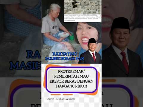 Rakyatmu masih susah pak Presiden..!!