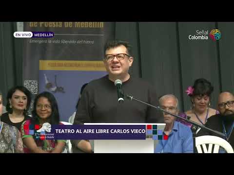 Discurso del gerente de RTVC, Hollman Morris, durante la inauguración del Festival de Poesía