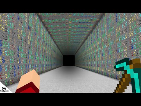 MİNECRAFTIN SONSUZ MADEN TÜNELİNDE OYUNU BİTİRMEK