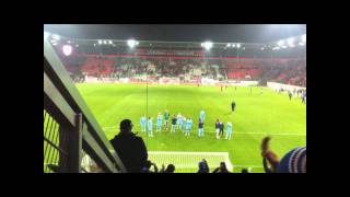FC Ingolstadt gegen 1860 München - Siegesfeier [18.11.2011]