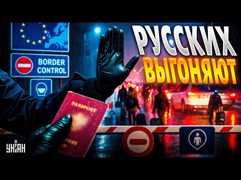 Домой, на болота! Запад дал пинка обезумевшим ватникам. Границы Европы на замке для россиян
