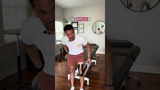 K-taping for patellar tendon discomfort! #kneepain #kneepainrelief #patellar #kttape