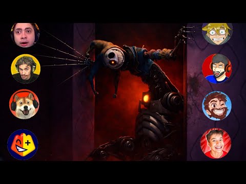8 YOUTUBERS reagindo ao ROSTO do PROTÓTIPO! 🎭 (POPPY PLAYTIME 5) 🇧🇷