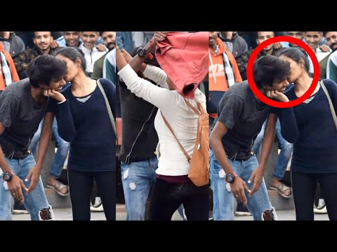 Drinkman Prposing Cute Girl Part 2 || Twist Prank || In India || Funny Reaction || Jassi Sona.