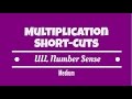 Mastering UIL Number Sense Multiplication Short-cuts