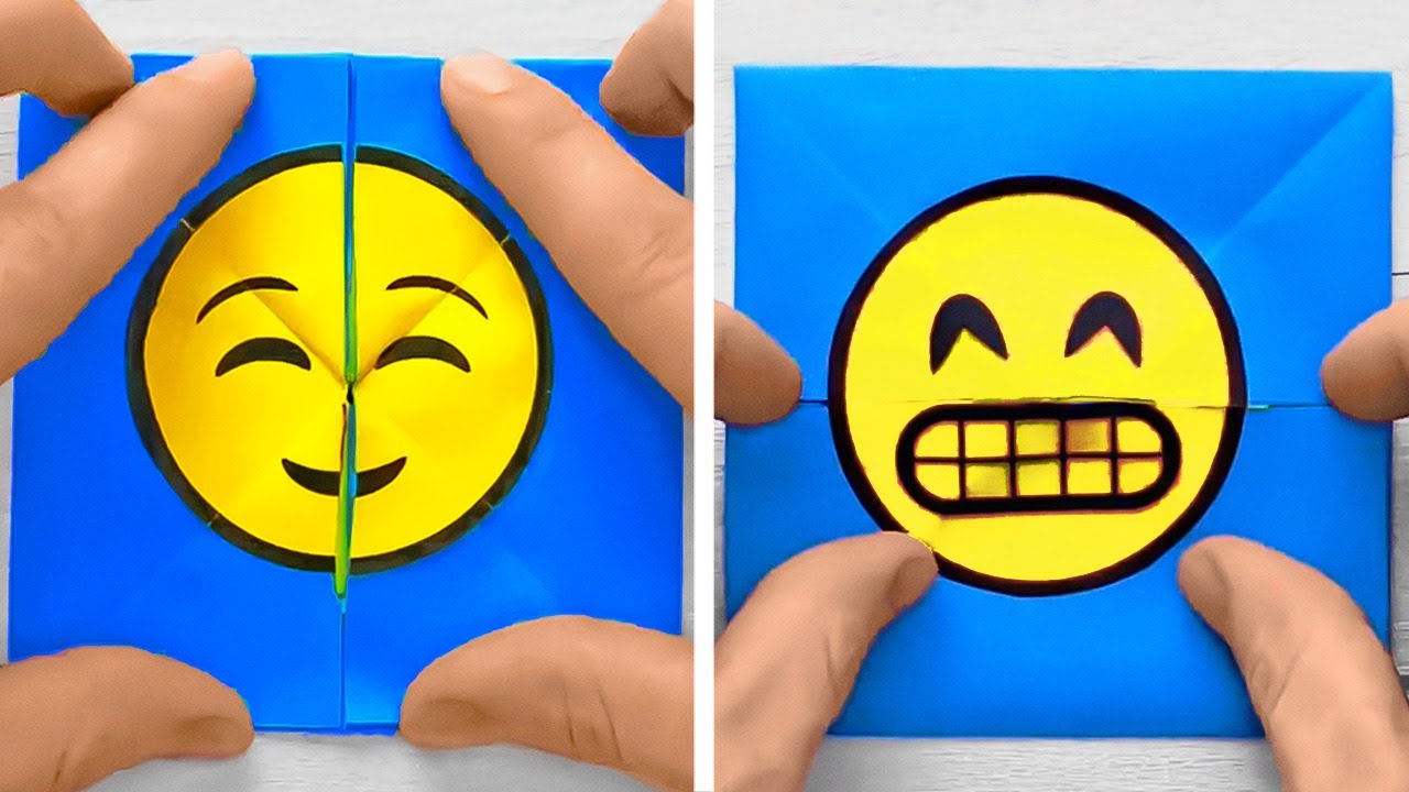 Fun and cute paper crafts and tricks