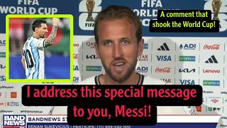 Harry Kane's explosive comment about Messi and Argentina after the England vs. Congo match!