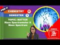 Mass Spectrometry Concepts and Applications
