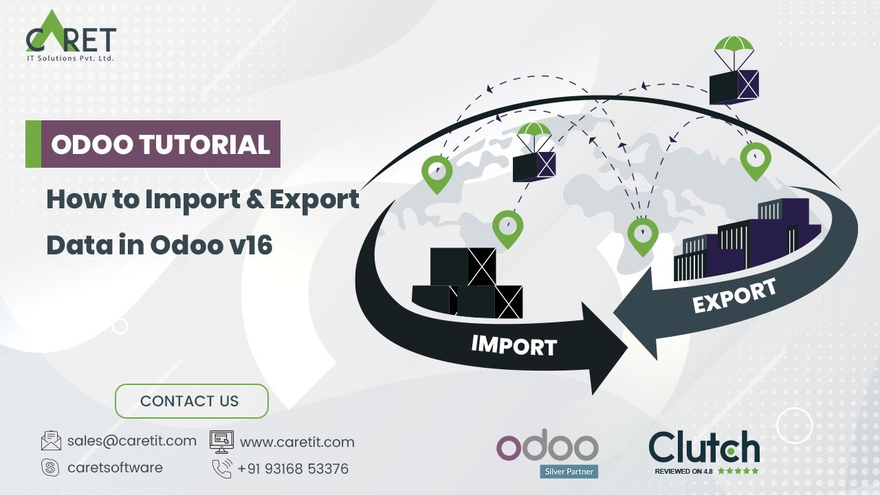 How to Import & export data in odoo 16 || Data Management in Odoo | 23.11.2023

In this tutorial, dive deep into the world of data management with Odoo v16 as we walk you through the essential steps of ...