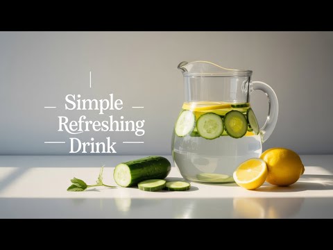 Drank Cucumber Lemon Water For 7 Days And This Happened