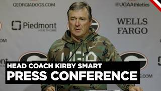 Georgia Football: Head Coach Kirby Smart Spring Practice Press Conference