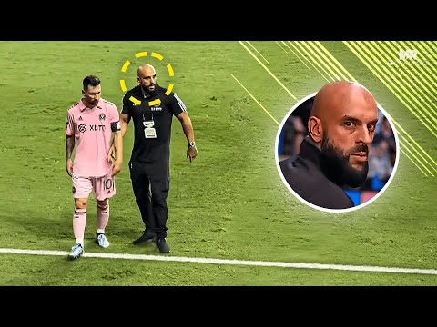 Messi's BODYGUARD Following Him Everywhere 😡