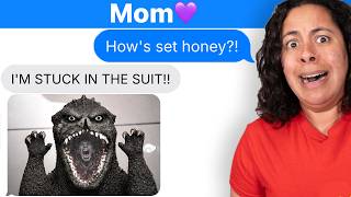 He's TRAPPED In the GODZILLA SUIT on Haunted Movie Set! | The Man in The Suit Textify