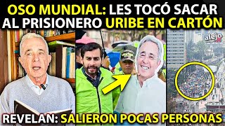 URIBE HABLÓ TRAS FRACASO DE MARCHA: pidió tumbar a Petro. Lo sacaron en Carton. Salieron MUY POCOS