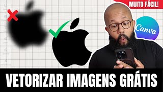 Como vetorizar QUALQUER imagem GRÁTIS no Canva (MUITO FÁCIL IA DO CANVA)